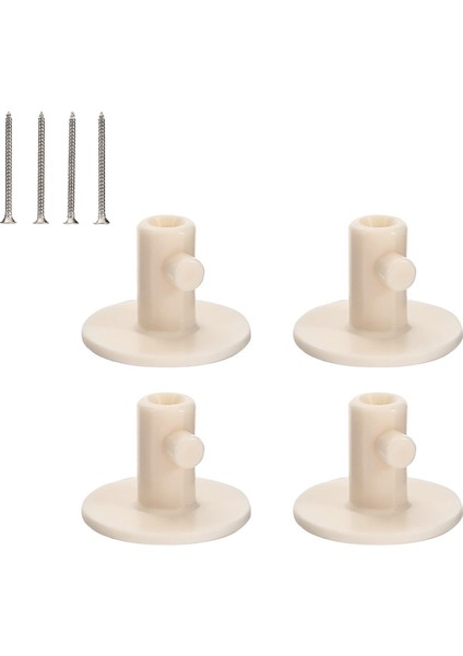 4 Adet Stand Mikser Tutucu, Vidalanabilir Mikser Ataşmanları Düzenleyicisi ile Mutfak Depolama Düzenleyicisi (Yurt Dışından)