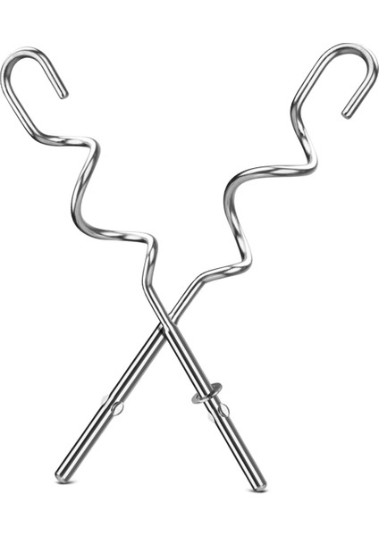 El Mikseri Için Hamur Kancası Kitchenaid El Mikseri Için Yedek Hamur Kancaları KHM512, Paslanmaz Çelik Hamur Kancaları (Yurt Dışından)