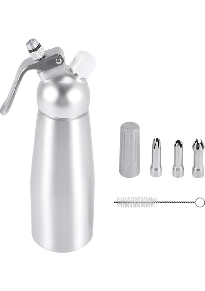 Profesyonel Çırpılmış Krema Dağıtıcısı Paslanmaz Çelik 500ML Kapasiteli Hazne Ev Yapımı Çırpılmış Krema Makinesi (Yurt Dışından) modelleri
