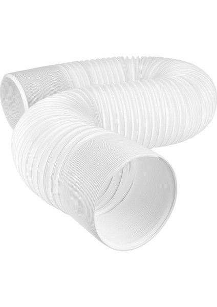 Taşınabilir Klima Hortumu, Üniversal Boru Klima Egzoz Hortumu 5,9 Inç Genişlik Pvc Kanal Uzantısı (1,5 M) (Yurt Dışından)