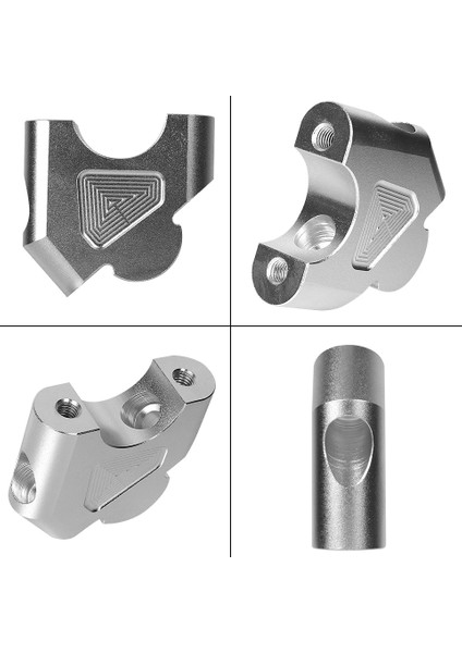 Motosiklet Gri Gidon Yükseltme Aparatı 32 mm Gidon Kelepçe Uzatma Adaptörü R1200GS R1250GS Lc Macera Adv S1000XR R 1250 Gs Motosiklet Gidonu Yükseltici 32 mm Sürükle Gidon Kelepçe Uzatma Adaptörü