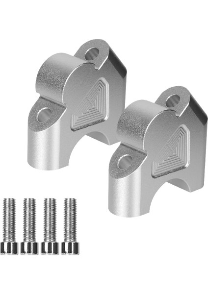 Motosiklet Gri Gidon Yükseltme Aparatı 32 mm Gidon Kelepçe Uzatma Adaptörü R1200GS R1250GS Lc Macera Adv S1000XR R 1250 Gs Motosiklet Gidonu Yükseltici 32 mm Sürükle Gidon Kelepçe Uzatma Adaptörü
