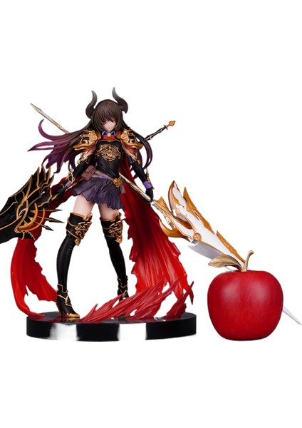 God Strike'ın Gazabı Bahamut Dark Dragon Rider Dark Angel Heykelcik Aranjmanı (Yurt Dışından)