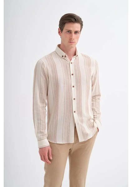 Cazador Caz 2007 Uzun Kol Erkek Gömlek