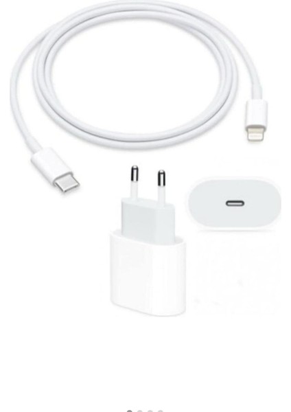 25W 3.4A Lightning- Usb-C Yeni Nesil iPhone Uyumlu Şarj Aleti Seti Hızlı ve Güvenli Şarj modelleri