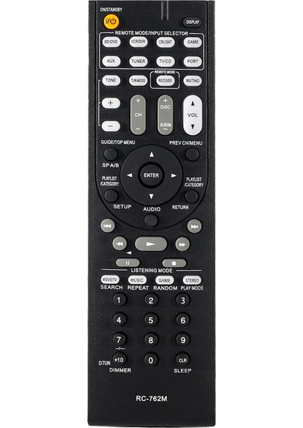 Uzaktan Kumanda Yedek RC-762M Onkyo Av Alıcısı Için HT-R380 HT-R290 HT-R390 HT-R538 TX-SR308 HT-S3400 HT-RC230 (Yurt Dışından)