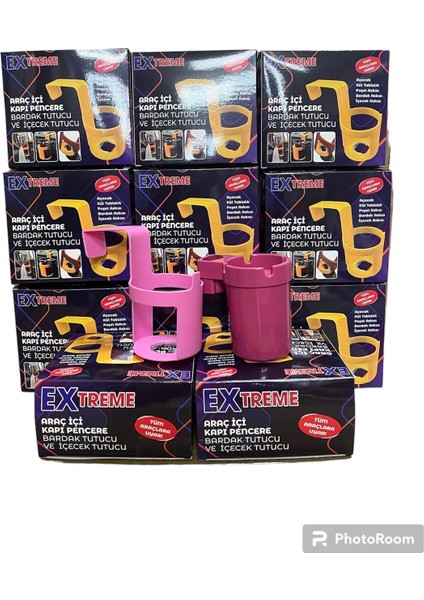 Araç Içi Cam Pencere Bardaklık ve Küllük Hediyeli Pembe indirimleri