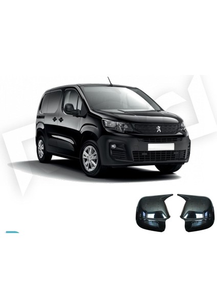 2019+ Peugeot Partner Yarasa Ayna Kapağı ( Sağ ve Sol Birlikte )