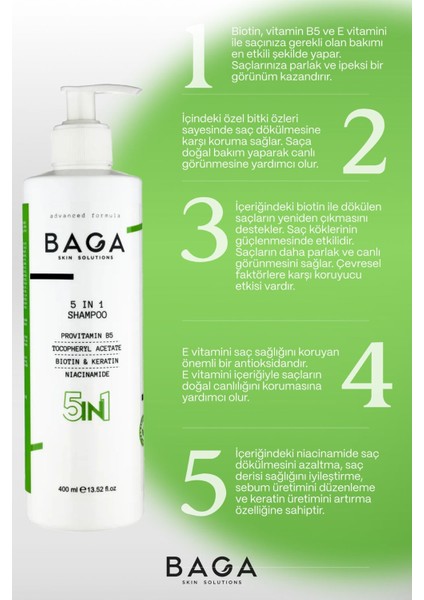 5 in1 Arada Şampuan