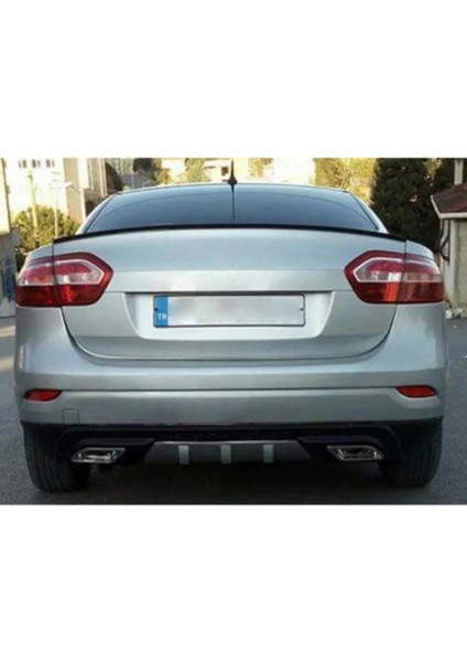 Renault Fluence Difüzör Plastik 2 Çıkış Egzoz Görünümlü