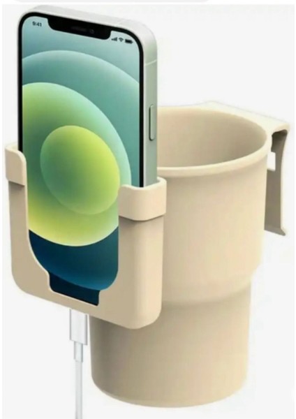 Araç Içi Bardak ve Telefon Tutucu Pembe fiyatları