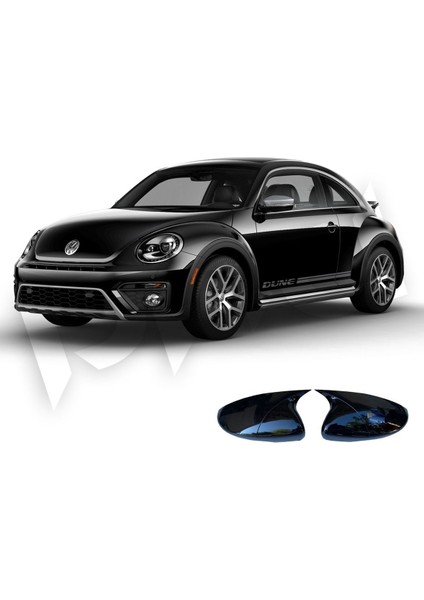 011-2019 Volkswagen Beetle Batman Yarasa Ayna Kapağı ( Sağ ve Sol Birlikte )