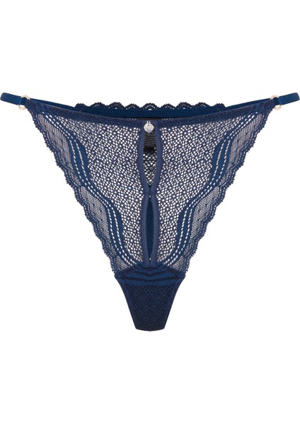 Neima Dantelli Dekolteli Tanga Lacivert fırsatları