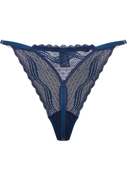 Neima Dantelli Dekolteli Tanga Lacivert indirimleri