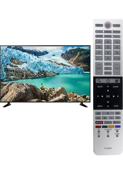 CT-90427 Uzaktan Kumanda Toshiba Tv Için Değiştirin 58L7350U 75035123 65L9300UM 58L9300U 65L9300U (Yurt Dışından) fırsatları