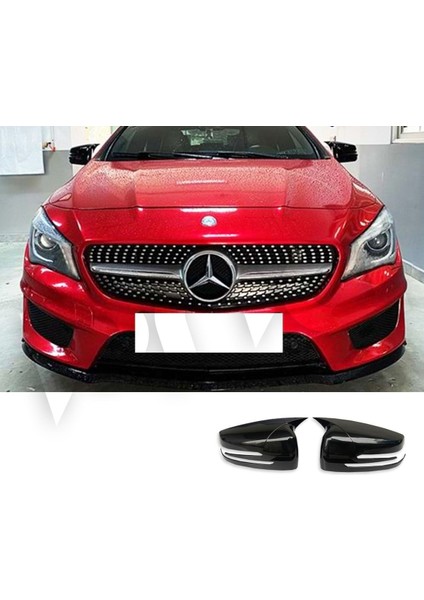 2013-2018 Mercedes Benz W117 Cla Batman Yarasa Ayna Kapağı ( Sağ ve Sol Birlikte )