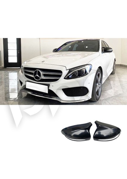 2015-2019 Mercedes Benz W205 Batman Yarasa Ayna Kapağı ( Sağ ve Sol Birlikte )