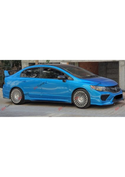 Honda Civic Fd6 Yarasa Ayna Kapağı, Parlak Siyah, Abs Plastik