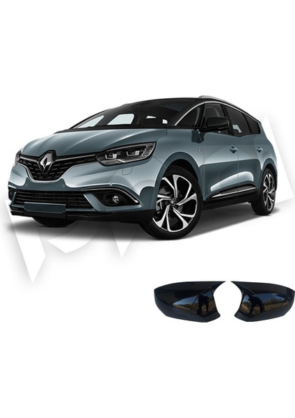 2010-2015 Renault Scenıc 3 Yarasa Ayna Kapağı ( Sağ ve Sol Birlikte )