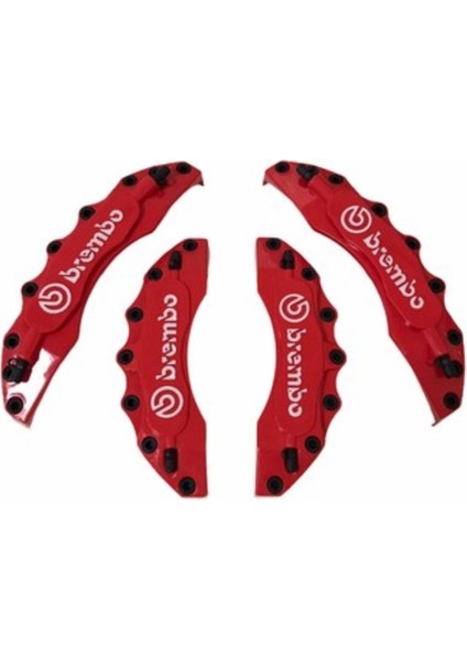 Brembo Kaliper Kapağı Kırmızı Renk 4'lü Set Parça