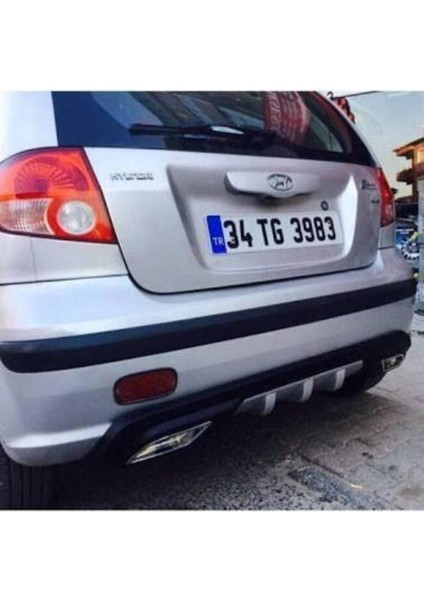 Hyundai Getz Difüzör Plastik 2 Çıkış Egzoz Görünümlü