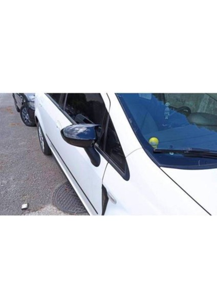 Fiat Linea Batman Yarasa Ayna Kapağı Piano Black Siyah Siyah