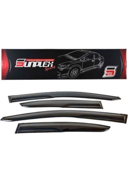 Honda Civic Fd6 Cam Rüzgarlığı 2006-2012 Arası Mugen 4,lü Marka