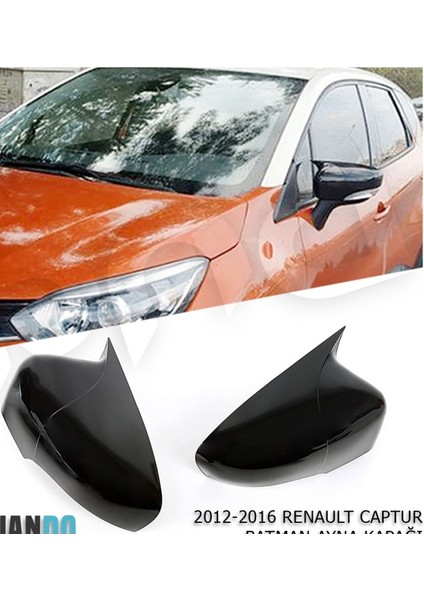2013-2019 Renault Captur Batman Yarasa Ayna Kapağı ( Sağ ve Sol Birlikte )