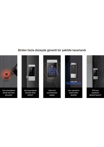 Ezvız CS-DL04 Tuş Takımlı Akıllı Sürgü Kilidi fiyatları