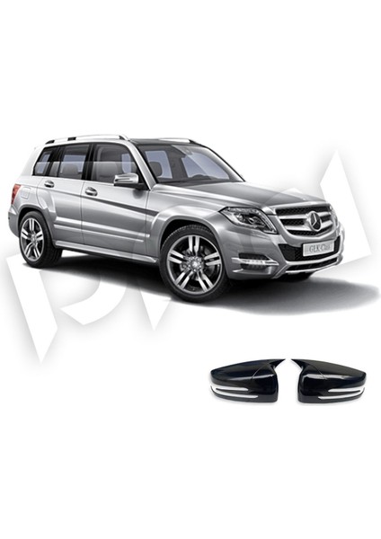 2009-2015 Mercedes Benz X204 Glk Batman Yarasa Ayna Kapağı ( Sağ ve Sol Birlikte )