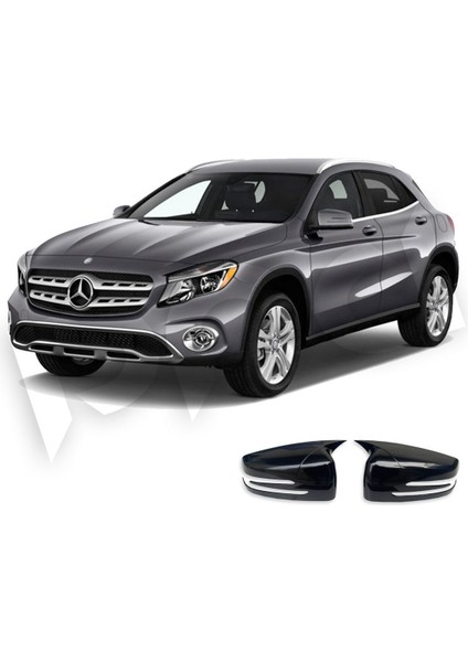 2014-2019 Mercedes Benz X156 Gla Batman Yarasa Ayna Kapağı ( Sağ ve Sol Birlikte )