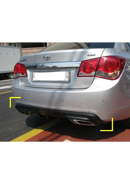 Chevrolet Cruze Difüzör Arka Tampon Çift Egzoz Çıkışlı