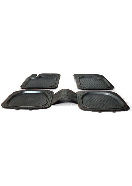 Oto Paspasları Ford Connect 2003-2014 Uyumlu 3D Havuzlu Paspas Takımı 5 Parça 644XSERI