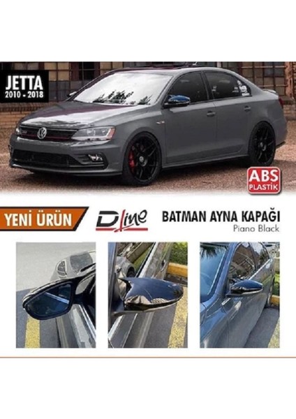 Vw Jetta 2010-2018 Arası Yarasa Batman Ayna Kapağı