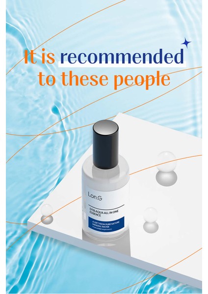 K-Beauty Erkekler İçin Dive To Blue Aqua All-In One Naturel Mineral Özü