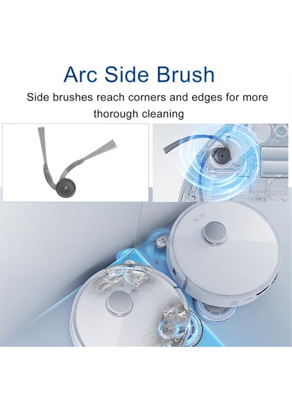 Roborock Saros 10R / G20S Ultra Yedek Parçaları Için 36 Adet Vakum Ana Yan Fırça Hepa Filtre Paspas Pedleri Toz Torbası (Yurt Dışından) fırsatları