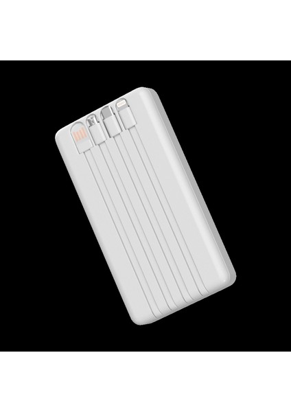 Enerx Powerbank 20000 Mah 2.1 Amper Dahili Kablolu ENR-P20DC Beyaz fiyatları