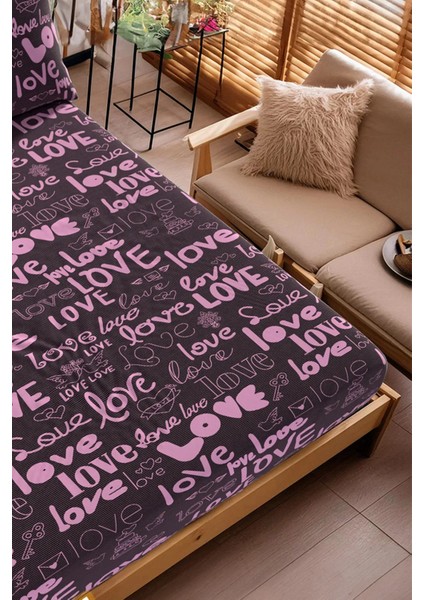 Çift Kişilik Lastikli Çarşaf Takımı 160 x 200