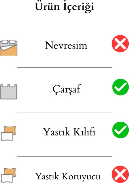 Çift Kişilik Lastikli Çarşaf Takımı 160 x 200