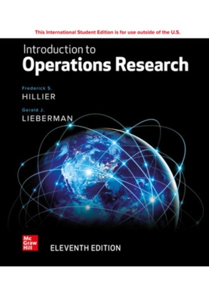 Introduction To Operations Research 11e - Frederick S. Hillier
