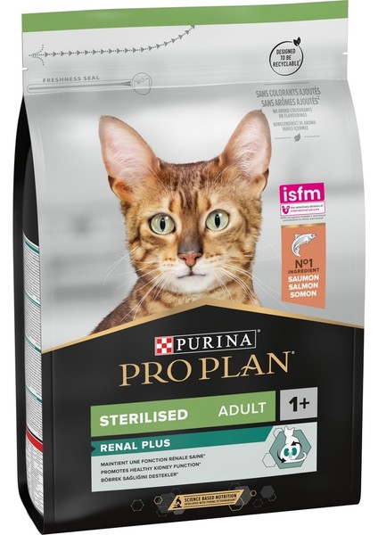 Renal Plus Sterilised, Somonlu Kısırlaştırılmış Kedi Maması 1.5 Kg