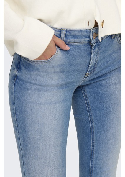 Onlblush Flare Fit Düşük Bel Bol Paça Jeans Bayan Kot Pantolon 15315650 modelleri