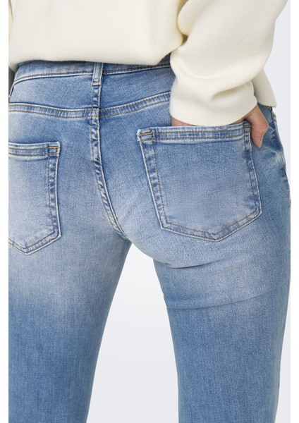 Onlblush Flare Fit Düşük Bel Bol Paça Jeans Bayan Kot Pantolon 15315650 fırsatları