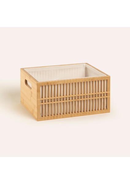 Dalı Bambu Sepet 33X25X17 cm Natural