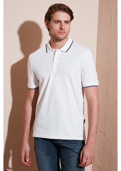 Pamuklu Regular Fit Polo Yaka T Shirt Erkek Polo Yaka T Shirt 5902063 modelleri