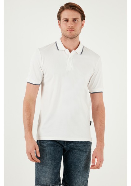 Pamuklu Regular Fit Polo Yaka T Shirt Erkek Polo Yaka T Shirt 5902063 fırsatları