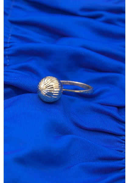 14 Ayar Altın Işıltılı Topcuk Yüzük indirimleri