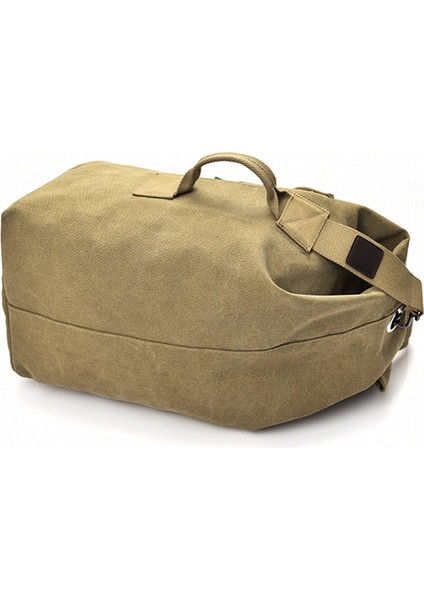 Şık Erkek Kanvas Sırt Çantası Büyük Kapasiteli Açık Hava Seyahat Sırt Çantası, Yükseltilmiş Versiyon Boyutu S-Ordu Yeşili (Yurt Dışından) modelleri