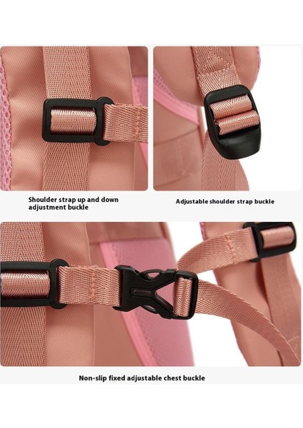 Tenis Badminton Spor Çantası Raket Saklama Ayakkabı Bölmeli Naylon Sırt Çantası, 31X19X46CM-PEMBE (Yurt Dışından) fırsatları