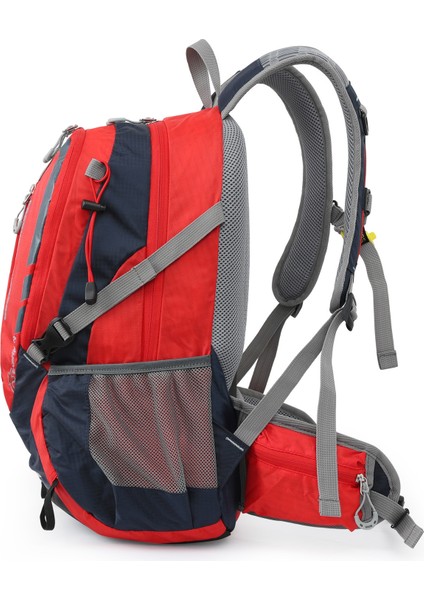 Outdoor Inoxto Erkek Kadın Su Geçirmez Polyester Açık Tırmanma Sırt Çantası Bisiklet Yürüyüş Sırt Çantası-Kırmızı (Yurt Dışından) indirimleri